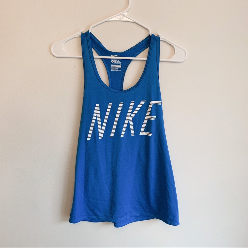 Nike Women’s Blue Dri-Fit Tank Top